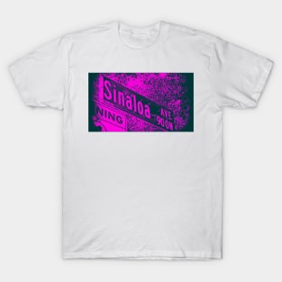 Sinaloa Avenue DARC PINKBERRY, Pasadena, CA by Mistah Wilson T-Shirt